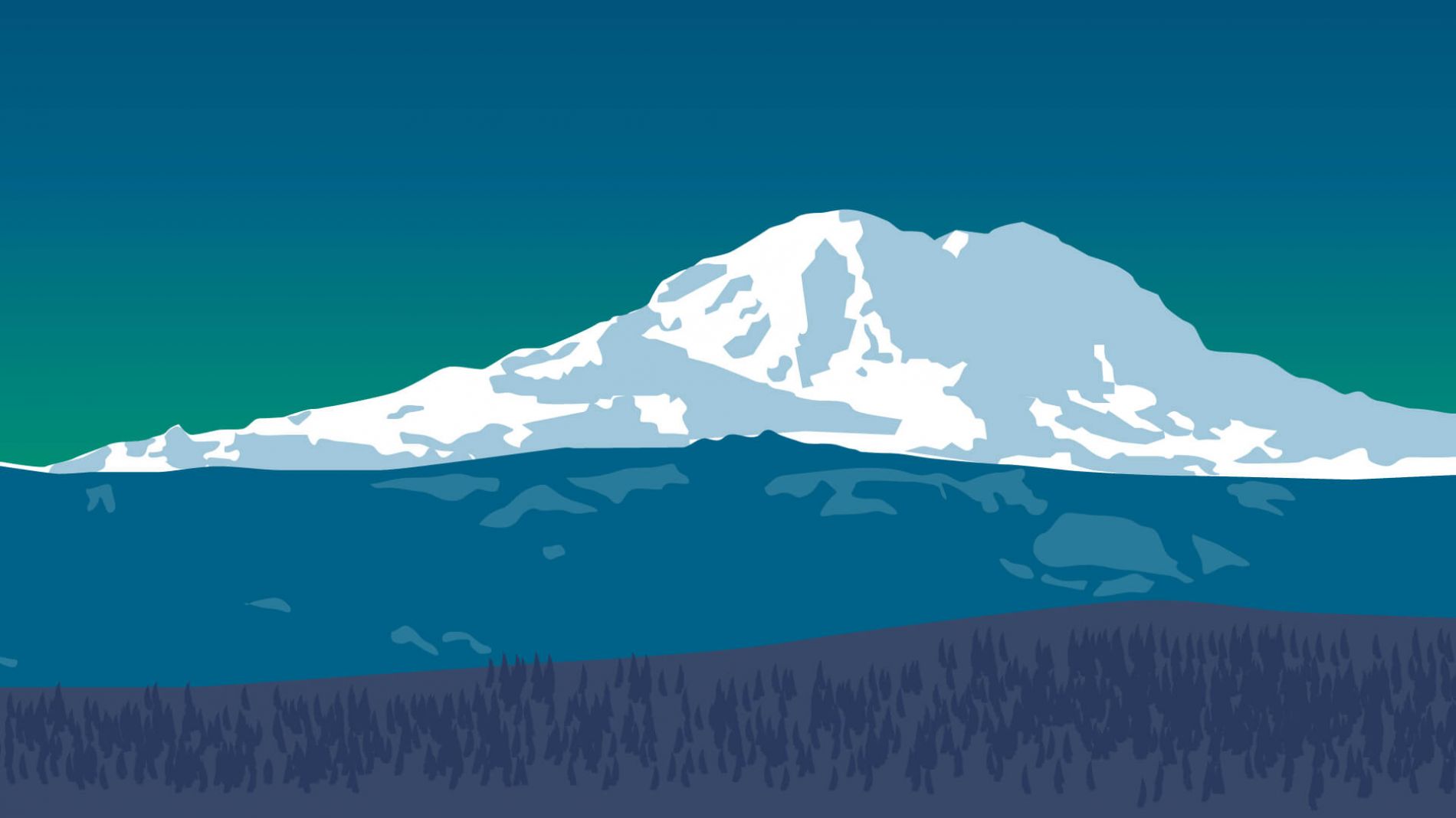 Mount Rainier background image.